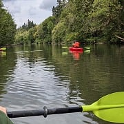 Kayaking the Tualatin River in Tualatin Valley, Oregon (photo credit: Explore Tualatin Valley)