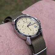 Jowissa LeWy 9 Swiss chronograph watch on wrist