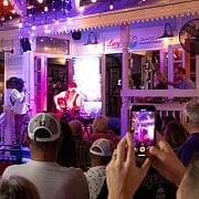 Live music on Duval Street in Key West Florida