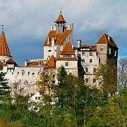 Dracula's castle - Bran Castle in Transylvania Romania