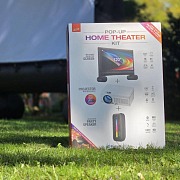 iLive's Outdoor Pop-up Movie Theater Kit