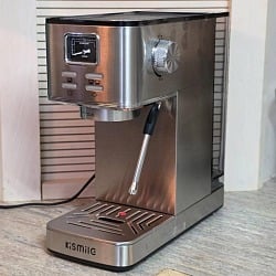 Kismile Espresso Machine with Milk Frother 