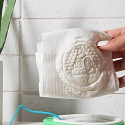 The UnWipe portable toilet paper enhancement device for travel