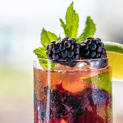 Dragonberry Rum Cocktail