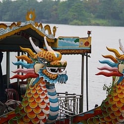 Hue Vietnam dragon boats