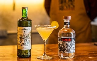 Ancho Reyes spicy cocktails for National Cocktail Day