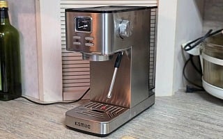 Kismile Espresso Machine with Milk Frother 