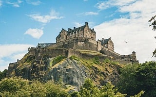 Edinburgh Castle in Scotland for an ultimate stag weekend