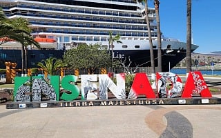Holland America Line Koningsdam in Ensenada Mexico