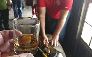 bourbon tour at wild turkey distillery