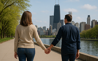 destination wedding shopping in chicago