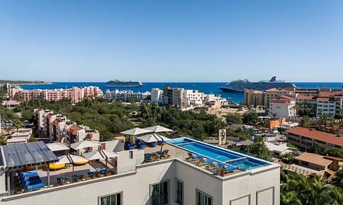 kadun boutique hotel roof top pool view 