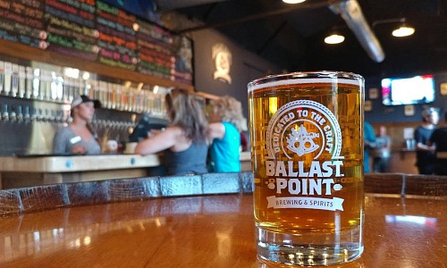 Visit to Ballast Point Brewing on a San Diego Bachelor Party Brewery Tour