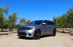 Jeep Grand Cherokee in Olive Orchard