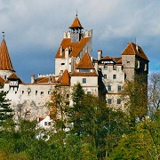 Dracula's castle - Bran Castle in Transylvania Romania