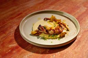 olive confit octopus