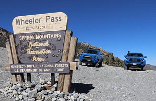 Climbing Wheeler Pass Nevada